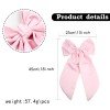Large Satin Stroller Bow Decoration, Oversized Fabric Bow with Long Tails for Baby Carriage, Infant Pushchair Hanging Decor Accessories Large Satin Stroller Bow Decoration, Oversized Fabric Bow with Long Tails for Baby Carriage, Infant Pushchair Hanging Decor Accessories
