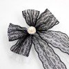 spring Flowing long lace tails  hair bows