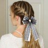 spring Flowing long lace tails  hair bows