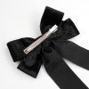 Suede Long Sailor Hair Bows for Girls Matte Suede Bowknot Bow for Fall Winter Women Hair Bow Accessories Suede Long Sailor Hair Bows for Girls Matte Suede Bowknot Bow for Fall Winter Women Hair Bow Accessories