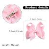 Eyelet Trim Grosgrain Ribbon Bow Hair Clips for Girls Multicolor Pigtail Bow Set for Toddler Kids Hair Bow Accessories Eyelet Trim Grosgrain Ribbon Bow Hair Clips for Girls Multicolor Pigtail Bow Set for Toddler Kids Hair Bow Accessories
