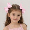 Eyelet Trim Grosgrain Ribbon Bow Hair Clips for Girls Multicolor Pigtail Bow Set for Toddler Kids Hair Bow Accessories Eyelet Trim Grosgrain Ribbon Bow Hair Clips for Girls Multicolor Pigtail Bow Set for Toddler Kids Hair Bow Accessories