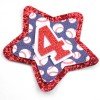 Girls Sport Soccer Football Leather Birthday Badge Soccer Boutique Glitter Star Birthday Badge Kids Birthday Outfit Accessories