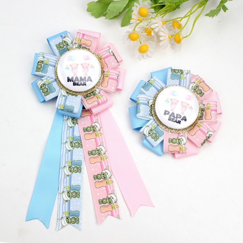 Baby Shower Badge Mommy to Be Badge Daddy to Be Pin Baby Shower Badge Mommy to Be Badge Daddy to Be Pin