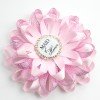 Bridal Shower Pins Wedding Maid of Honer Glitter Badge Accessories Butterfly Badge Wedding Bridal Party Ribbon Badges