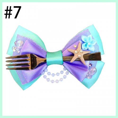 Ariel  little mermaid princess  disney character boutique inspired hair Bow 