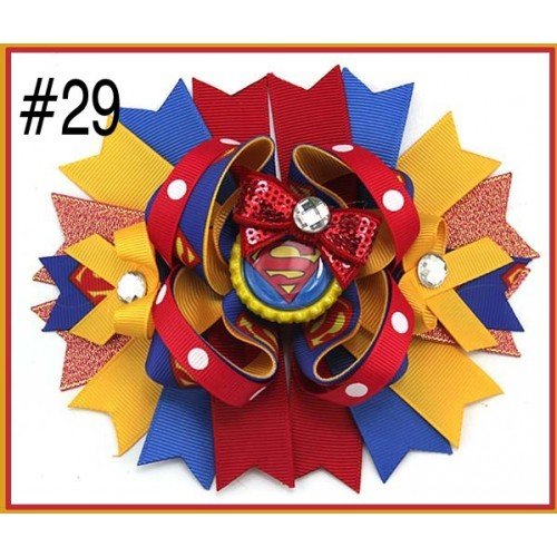 6'' big inspired hair bows character hair bows descendants hair bows 1-54 6'' big inspired hair bows character hair bows descendants hair bows 1-54