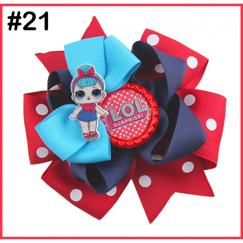 doll hair bows With suprise bowsDolls clips girl hair bows For Children Girl hair accessories doll hair bows With suprise bowsDolls clips girl hair bows For Children Girl hair accessories