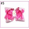 Princess Hair Bows Clip Big Glitter Ribbon Cute Doll Hair Bow Clip for Baby Toddler Kids Hair Accessories