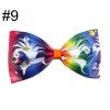 4.5-5'' PVC glitter sequin trolls hair bows cartoon girl hair accessories 4.5-5'' PVC glitter sequin trolls hair bows cartoon girl hair accessories