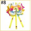 5.5'' big Rainbow Hair Bow with Clip unicorn Grosgrain Ribbons HairClips for Girls 5.5'' big Rainbow Hair Bow with Clip unicorn Grosgrain Ribbons HairClips for Girls