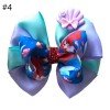1pair/set 4'' summer pigtail hair bows 1pair/set 4'' summer pigtail hair bows