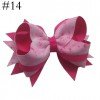 4‘’ inspired hair Bows bright color summer rainbow hair acccessories 4‘’ inspired hair Bows bright color summer rainbow hair acccessories