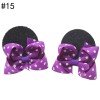 toddle girl Minnie Mouse Hair Clip Minnie Birthday Hair Bows