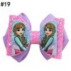 3.5'' Glitter Princess Hair Bows Inspired Leather Clip for Girl Toddle Hair Accessories 3.5'' Glitter Princess Hair Bows Inspired Leather Clip for Girl Toddle Hair Accessories