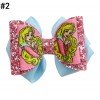 3.5'' Glitter Princess Hair Bows Inspired Leather Clip for Girl Toddle Hair Accessories 3.5'' Glitter Princess Hair Bows Inspired Leather Clip for Girl Toddle Hair Accessories