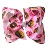 6'' Ice Cream Donut  Sprinkles Grosgrain Ribbon Hair Bow Boutique Hair accessories