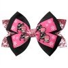 Western Cowgirl Hair Bows Cow Girl Glitter Leather Hair Clip