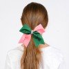 Wicked Character Glitter Hair Accessories Wholesale Princess Hair Clips pink and Green Movie Hair Bow Accessories
