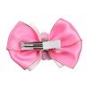 Flower Hair Bow Clip Double Layered Bowknot Flower Hair Bow