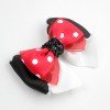 Girls Princess Moonstitch fairy Tail Layered Hair Bow Clips Toddler Kids Hair Bow Accessories