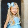Girls Princess Hair Bow Clips with Rose Decoration Snowflake and Floral Hair Bow Accessories for Kids