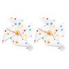 pinwheel sculpture hair bow clip pinwheel sculpture hair bow clip
