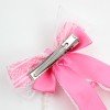Lolita Cherry Blossom Hair Bow Clips Japanese Lolita Kawaii Lace Long Tail Hair Bow with Cherry Blossom for Cosplay Lolita Cherry Blossom Hair Bow Clips Japanese Lolita Kawaii Lace Long Tail Hair Bow with Cherry Blossom for Cosplay