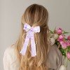 Lolita Cherry Blossom Hair Bow Clips Japanese Lolita Kawaii Lace Long Tail Hair Bow with Cherry Blossom for Cosplay Lolita Cherry Blossom Hair Bow Clips Japanese Lolita Kawaii Lace Long Tail Hair Bow with Cherry Blossom for Cosplay