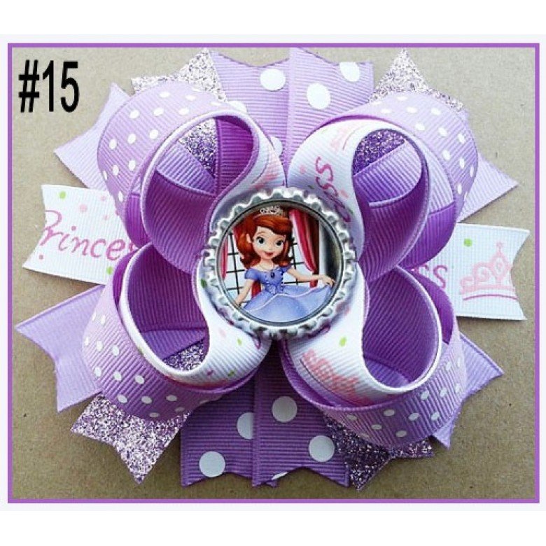 4.5inch character inspired hair bows 1-50 4.5inch character inspired hair bows 1-50