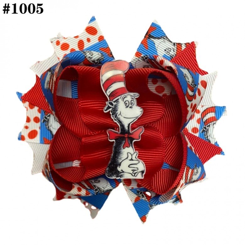 4.5inch character inspired hair bows 1001-1050 4.5inch character inspired hair bows 1001-1050