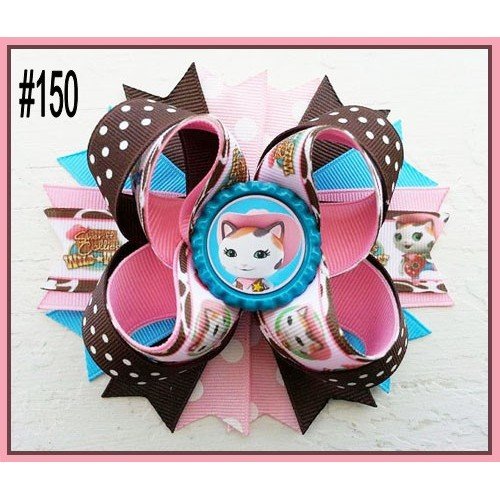 4.5inch character  inspired hair bows 151-200
