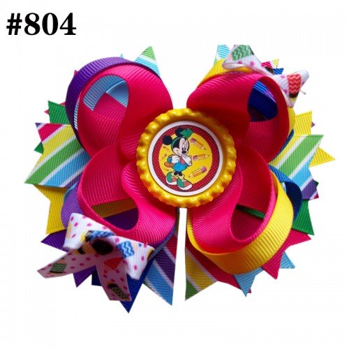 4.5inch  character  inspired hair bows 801-850