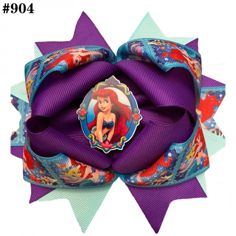 4.5inch character inspired hair bows 901-950 4.5inch character inspired hair bows 901-950