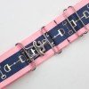Equestrian Printed Bows Girls Horse Show Grosgrain Ribbon Belt Accessories Equestrian Horse Show Bows Matching Belt for Girls