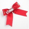 Girls Cute Small Monogrammed Equestrian Horse Show Hair Bow Clip Equestrian Theme Ribbon Ponytail Holder Bows for Kids