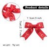 Girls Cute Small Monogrammed Equestrian Horse Show Hair Bow Clip Equestrian Theme Ribbon Ponytail Holder Bows for Kids