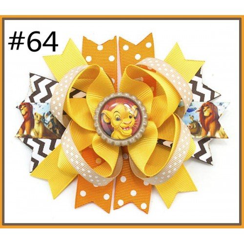Lion King Hair Bow 