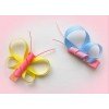 spring butterfly Sculpture hair bows style boutique