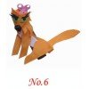 fox Sculpture hair bows style boutique fox Sculpture hair bows style boutique