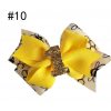 spring summer bee hair bows