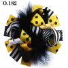 spring summer bee hair bows
