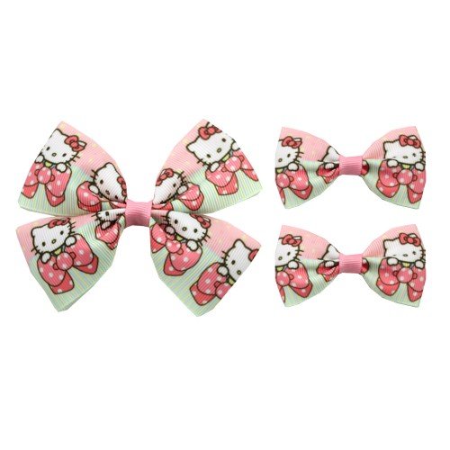3pcs hello kitty hair bows  for girl hair bows