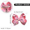 Spring Floral Bow Hair Clip Summer Fruits Pineapple Watermelon  Bows 
