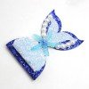Summer Beach Shell Starfish Flower Bows with Pearl for Girls Kids Hair Bow Accessories