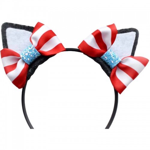 the cat in the hat hair bows 