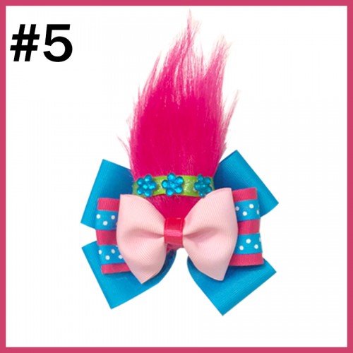 Trolls Hair Bows 