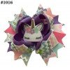 unicorn hair bows