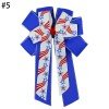 5'' USA Flag Cheer Bows for kids Children Hair Bow Girls Striped Hair Accessories with Stars 4th of July Grosgrain Ribbon 5'' USA Flag Cheer Bows for kids Children Hair Bow Girls Striped Hair Accessories with Stars 4th of July Grosgrain Ribbon