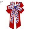 5'' USA Flag Cheer Bows for kids Children Hair Bow Girls Striped Hair Accessories with Stars 4th of July Grosgrain Ribbon 5'' USA Flag Cheer Bows for kids Children Hair Bow Girls Striped Hair Accessories with Stars 4th of July Grosgrain Ribbon